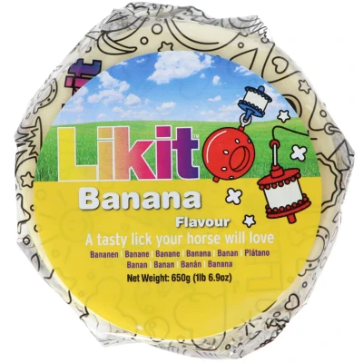 Abbildung von Likit 650gr Banane lecken One Size Gelb