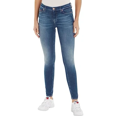 Abbildung von Tommy Jeans NORA Skinny Fit, Damen, Größe: 31x30, Denim medium