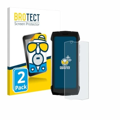 Abbildung von BROTECT Entspiegelungs Schutzfolie für Doogee S Mini (2 Stück) Matte Displayschutz Folie, Anti Reflex, Fingerprint