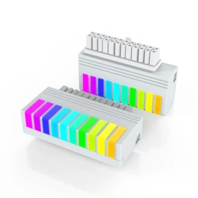 Abbildung von Regenbogen ARGB ATX 24 Pin 90 Grad Stromversorgungsadapter RGB Stromadapter für PC Motherboard Buchse zu Stecker Stromanschluss Netzteile weiß