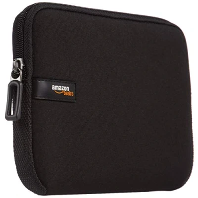 Abbildung von Amazon Basics Tablet Hülle für 20,3 cm (8 Zoll) große Tablets, 5 Stück, Schwarz