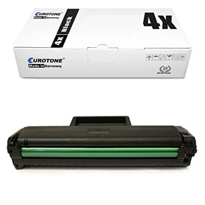 Abbildung von 4X Eurotone Toner für Samsung ML 1660 1665 1666 1670 1672 1674 1675 1678 1860 1865 W N ersetzt MLT D1042S