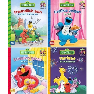 Abbildung von Nelson Mini Bücher: Sesamstraße 1 4 (Nelson Ein großer Spaß im kleinen Format)