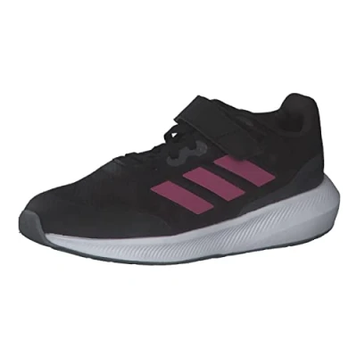 Abbildung von adidas Performance Runfalcon 3.0 Unisex Laufschuh Neutral für Kinder, Größe: 30, Core black/pulse magenta/grey six Schuhe