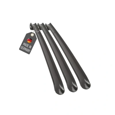 Abbildung von Lantelme Schuhlöffel 50 cm Schuhanzieher Schwarz (3 tlg)