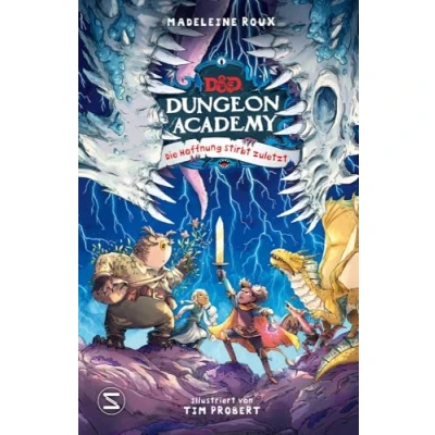 Abbildung von Dungeons &amp; Dragons. Dungeon Academy. Die Hoffnung stirbt zuletzt: Das spannende Finale voller Drachen und Monster für kleine Fans zum 50 jährigen Jubiläum von D&amp;D 2024