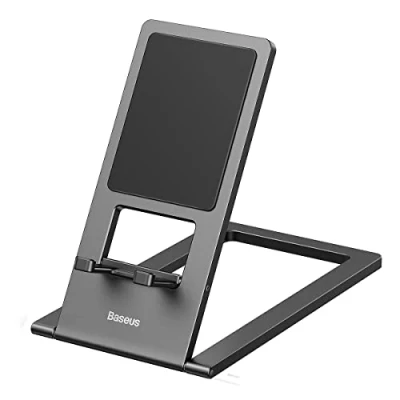 Abbildung von Baseus Rails Handy Ringständer/Halter, Grau