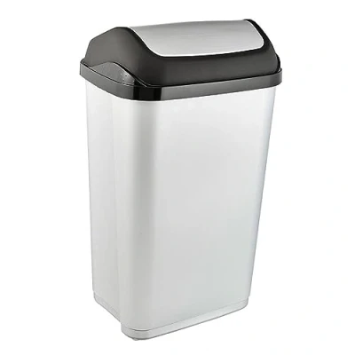 Abbildung von keeeper Mülleimer &quot;swantje&quot;, 1 Behälter, 50 L, mit Schwindeckel, Made in Europe