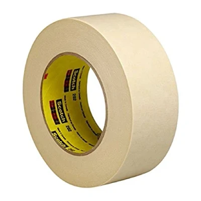 Abbildung von 3M 202 Kreppklebeband, 30 mm x 50 m, Beige (32 er Pack)