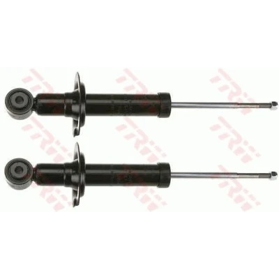Abbildung von TRW TWIN JGS222T Stoßdämpfer Hinterachse Gasdruck 39 Zweirohr federtragender Dämpfer oben Stift, unten Auge M10x1,0 HONDA: CIVIC 7 Hatchback