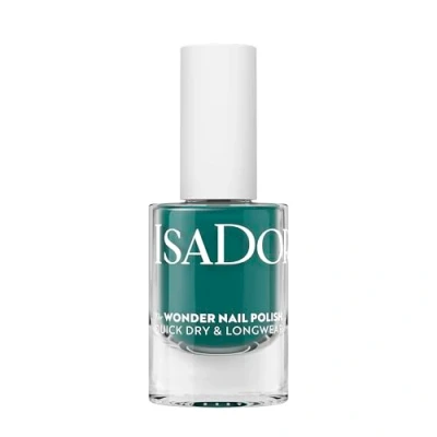 Abbildung von IsaDora Nagellack schnelltrocknend Langanhaltend und einfach aufzutragen Individuelles Nageldesign Veganer Nail Polish in verschiedenen Farben 145 Green Harmony