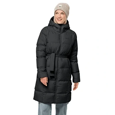 Abbildung von Jack Wolfskin Damen Frozen søefrakke W Mantel, Schwarz, XL EU