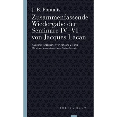 Abbildung von Zusammenfassende Wiedergabe der Seminare IVVI von Jacques Lacan: Vorwort Hans Dieter Gondek (Turia Reprint)
