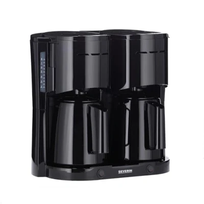 Abbildung von Severin Filterkaffeemaschine KA 9315 Duo, 1l Kaffeekanne, Papierfilter 1x4