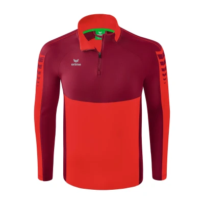 Abbildung von Erima Kinder Six Wings Trainings Top, rot/bordeaux, 140