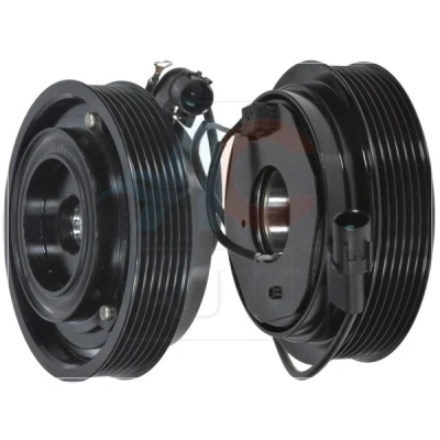 Abbildung von ACAUTO AC 06HA11 Magnetkupplung HALLA, KIA 6SE 124, 128mm