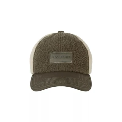 Abbildung von SEALSKINZ Unisex Westwick Waterproof Micro Fleece Cap wasserdichte Sherpa Kappe, Olive/Beige,
