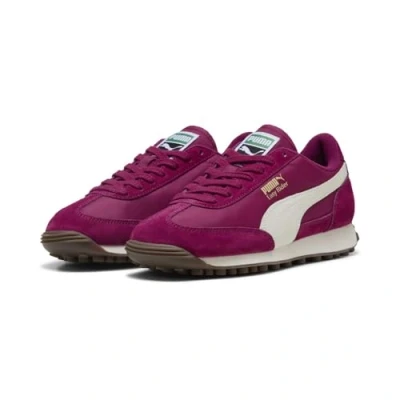Abbildung von Puma Easy Rider Vintage Sneakers Unisex Schuhe Mit Plain Berry/Warm White Größe: 38.5