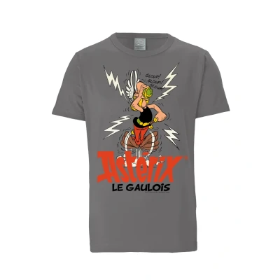 Abbildung von Logoshirt Tshirt Asterix DER Gallier print, Herren, Größe: XL, Grau
