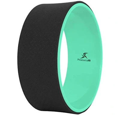 Abbildung von ProsourceFit Yoga Wheel Prop 12 for Improving Poses, Backbends, Flexibility, Balance, Stretching, Relaxation
