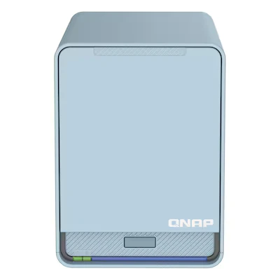 Abbildung von QNAP QmiroPlus 201W WLAN Mesh Router [Tri Band, bis zu 2.134 Mbit/s, 4x Gigabit Ethernet, 2x USB 3.0, 2,5&quot; SATA HDD/SSD Schacht]