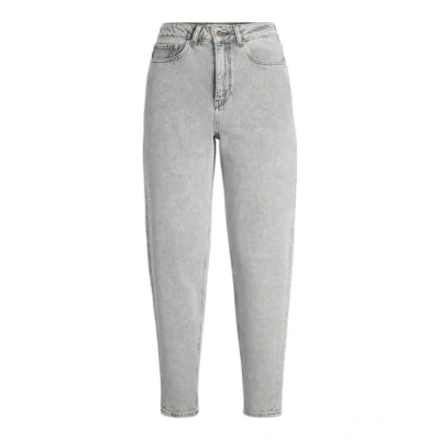 Abbildung von JJXX Jxlisbon R4040 Jeans Tapered Fit, Damen, Größe: 24x30, Light grey denim