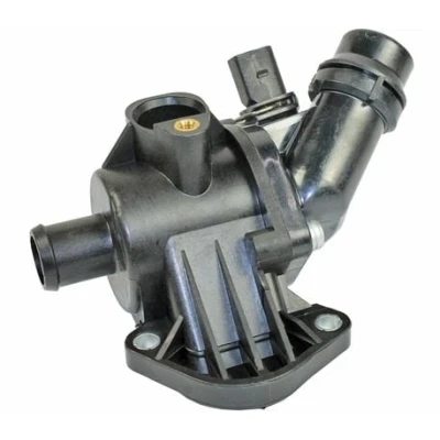 Abbildung von METZGER 4006183 Kühlwasserthermostat 100 mit Dichtung Kunststoff AUDI: A4 B6 Avant, B7 Limousine, VOLKSWAGEN: Passat B5 GP Variant