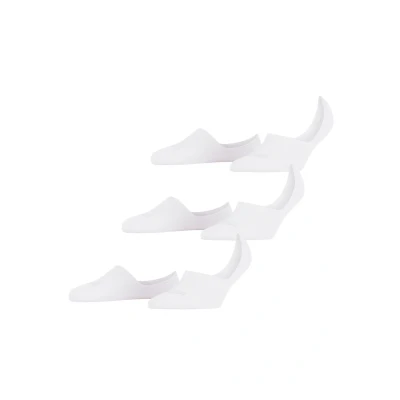 Abbildung von Falke STEP 3PACK Invisibles Hidden IN SHOE Füßlinge, Damen, Größe: 35/36, White