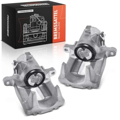 Abbildung von Frankberg 2x Bremssattel Bremszange Hinten Links Rechts Kompatibel mit A4 2000 2007 Avant 2001 2008 Cabriolet 2002 2009 Exeo 2013 Replace# 8E0615423G
