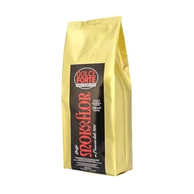 Abbildung von Mokaflor Miscela Dolce &amp; Forte, 1000g ganze Bohne, Hochwertiger Espresso Kaffeebohnen, Intensiver Kaffee aus Italien, Dunkle Röstung, Robusta 100%