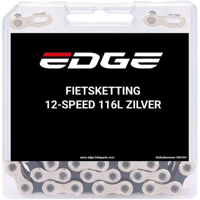 Abbildung von Kette 12 Fach Edge CHN 006 Mit 116 Glieder Silber