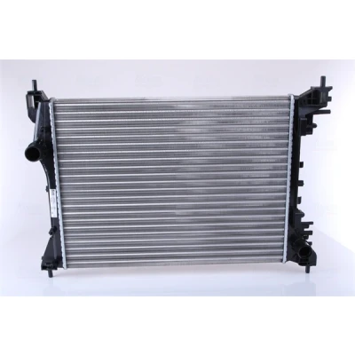 Abbildung von NISSENS 630753 Kühler, Motorkühlung Aluminium 540 416 24 Kühlrippen mechanisch gefügt FIAT: Doblo II Kombi, Kasten / Kombi