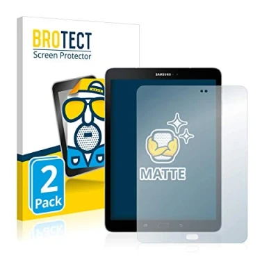 Abbildung von BROTECT Entspiegelungs Schutzfolie für Samsung Galaxy Tab S3 (2 Stück) Matte Displayschutz Folie, Anti Reflex, Fingerprint