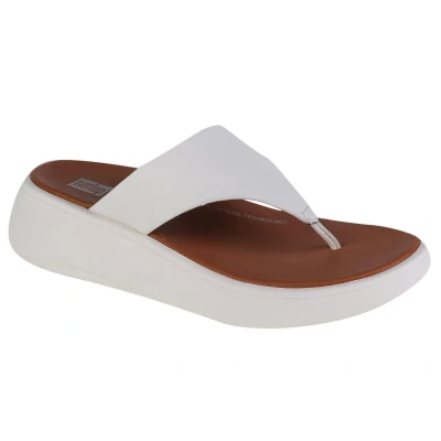 Abbildung von Fitflop Flatform TOE POST Zehentrenner, Damen, Größe: 36, Cream Schuhe