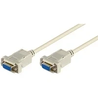 Abbildung von Nullmodemkabel seriell 9 Pin &gt;