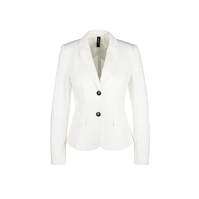 Abbildung von Marc Cain Blazer offwhite, Damen, Größe: 38, Off white