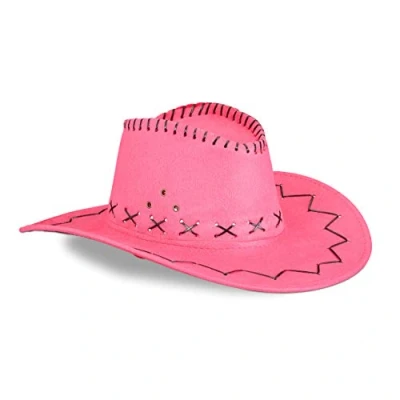 Abbildung von relaxdays Cowboyhut Fasching Pink