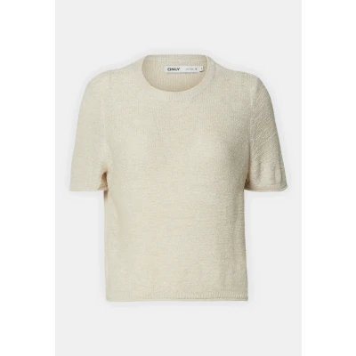 Abbildung von ONLY Onlsunny Tshirt basic, Damen, Größe: Large, Pumice stone