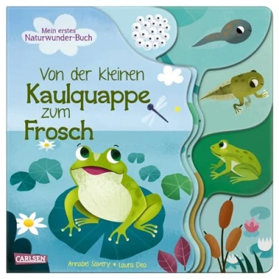 Abbildung von Von der kleinen Kaulquappe zum Frosch: Mein erstes Naturwunder Buch