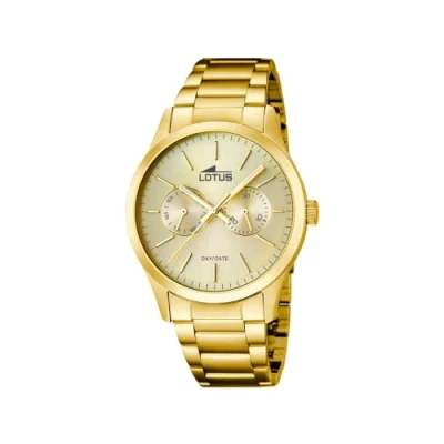 Abbildung von Lotus HerrenArmbanduhr Analog Quarz Edelstahl 15955/2