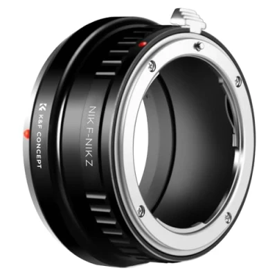 Abbildung von K&amp;F Concept NIK Z Bajonettadapter Objektiv Ring für Nikon F auf 7 und 6 Spiegellose Vollformatkamera