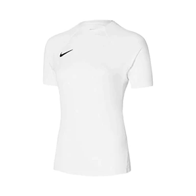 Abbildung von NIKE Damen W NK DF STRKE III JSY SS T Shirt, White/White/White/Black, M