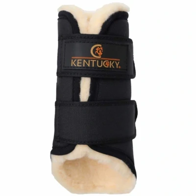 Abbildung von Kentucky Horsewear Turnout Boots Solimbra Vorderbeine Schwarz Warmblut