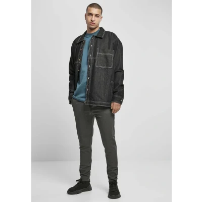 Abbildung von Urban Classics Oversized Übergangsjacke, Herren, Größe: Medium, Black