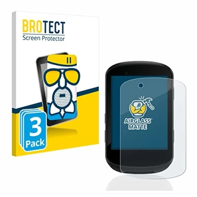 Abbildung von BROTECT Entspiegelungs Schutzglas für Garmin Edge 530 (3 Stück) Schutz Folie Panzerfolie Glas Matt [Extrem Kratzfest 9H, Anti Reflex]