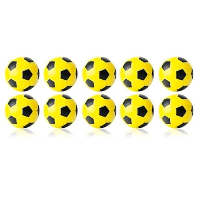 Abbildung von Kickerball Winspeed, 35mm, gelb/schwarz 10er Set