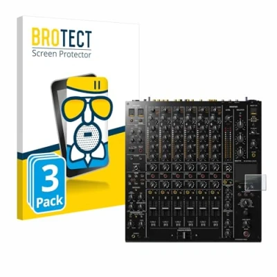 Abbildung von BROTECT Entspiegelungs Schutzglas für Pioneer DJM V10 (3 Stück) Schutz Folie Panzerfolie Glas Matt [Extrem Kratzfest 9H, Anti Reflex]