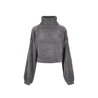 Abbildung von Urban Classics Strickpullover, Damen, Größe: 4XL, Asphalt