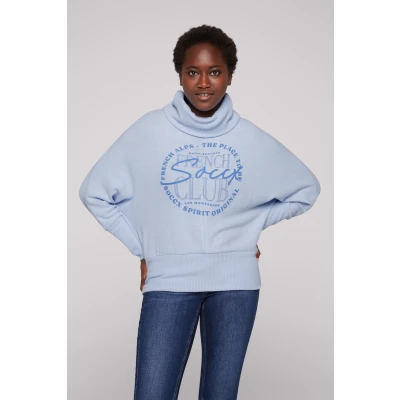 Abbildung von SOCCX Rollkragenpullover mit Elasthan Anteil