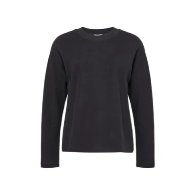 Abbildung von s.Oliver Weiches MIT Gebrushter OBERFLÄCHE Sweatshirt, Damen, Größe: 34, Schwarz